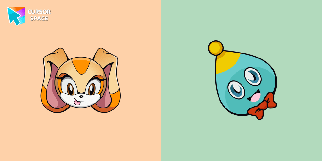 Cream the Rabbit cursor cursor pack