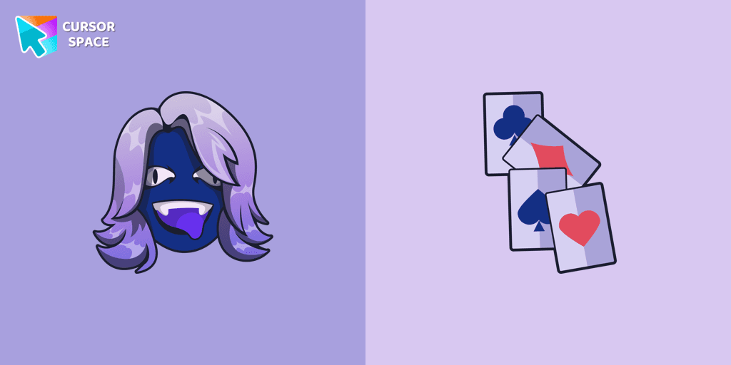 Deltarune Rouxls Kaard cursor cursor pack
