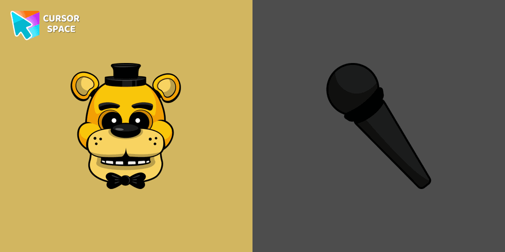 Golden Freddy cursor cursor pack