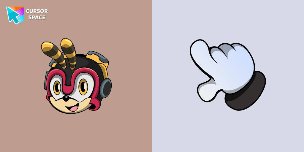 Charmy Bee cursor cursor pack