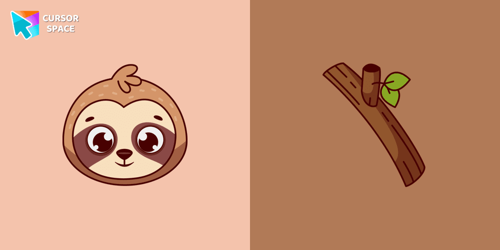 Sloth cursor cursor pack